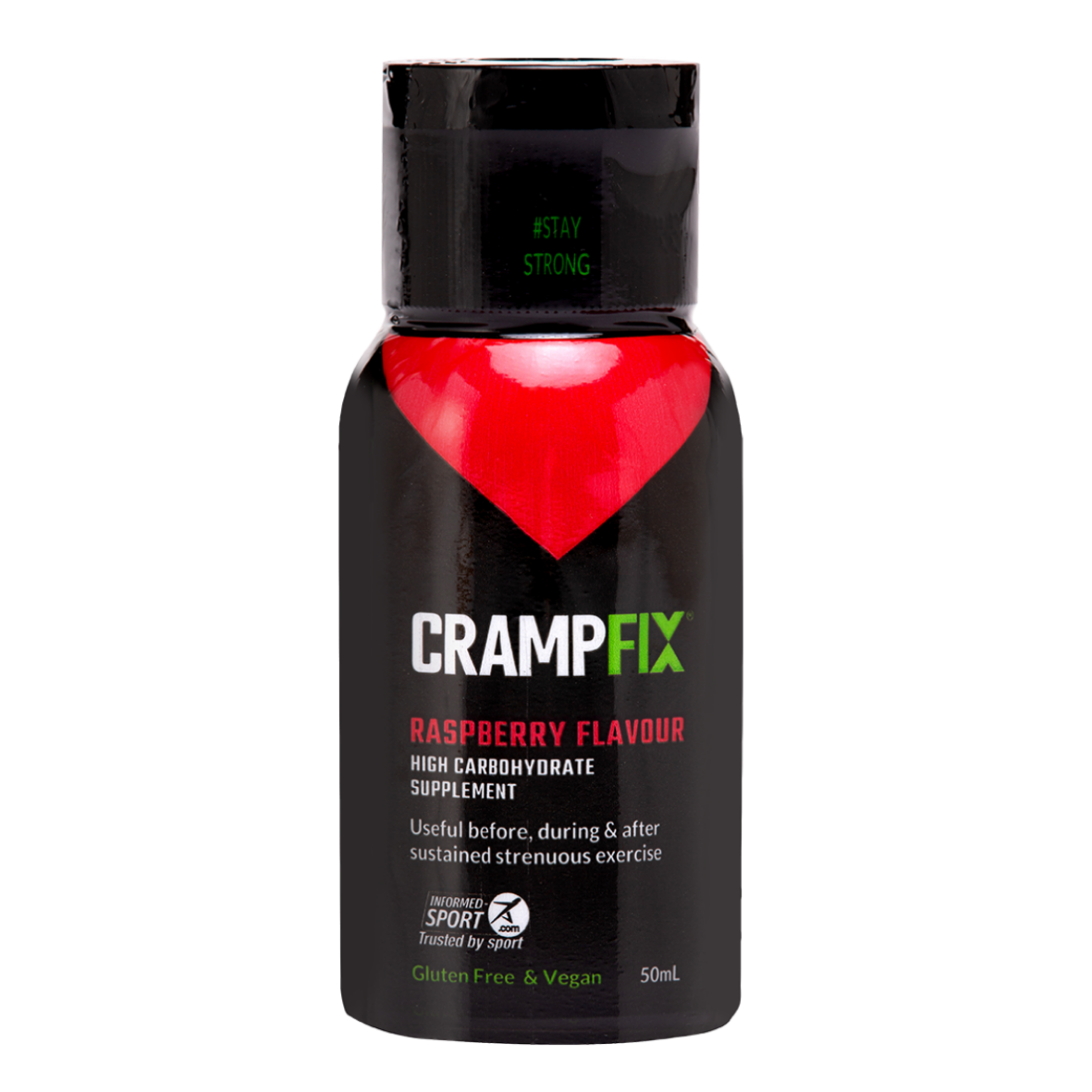 CrampFix - Flip-Top Lid Squeeze Bottle - Raspberry 50ml