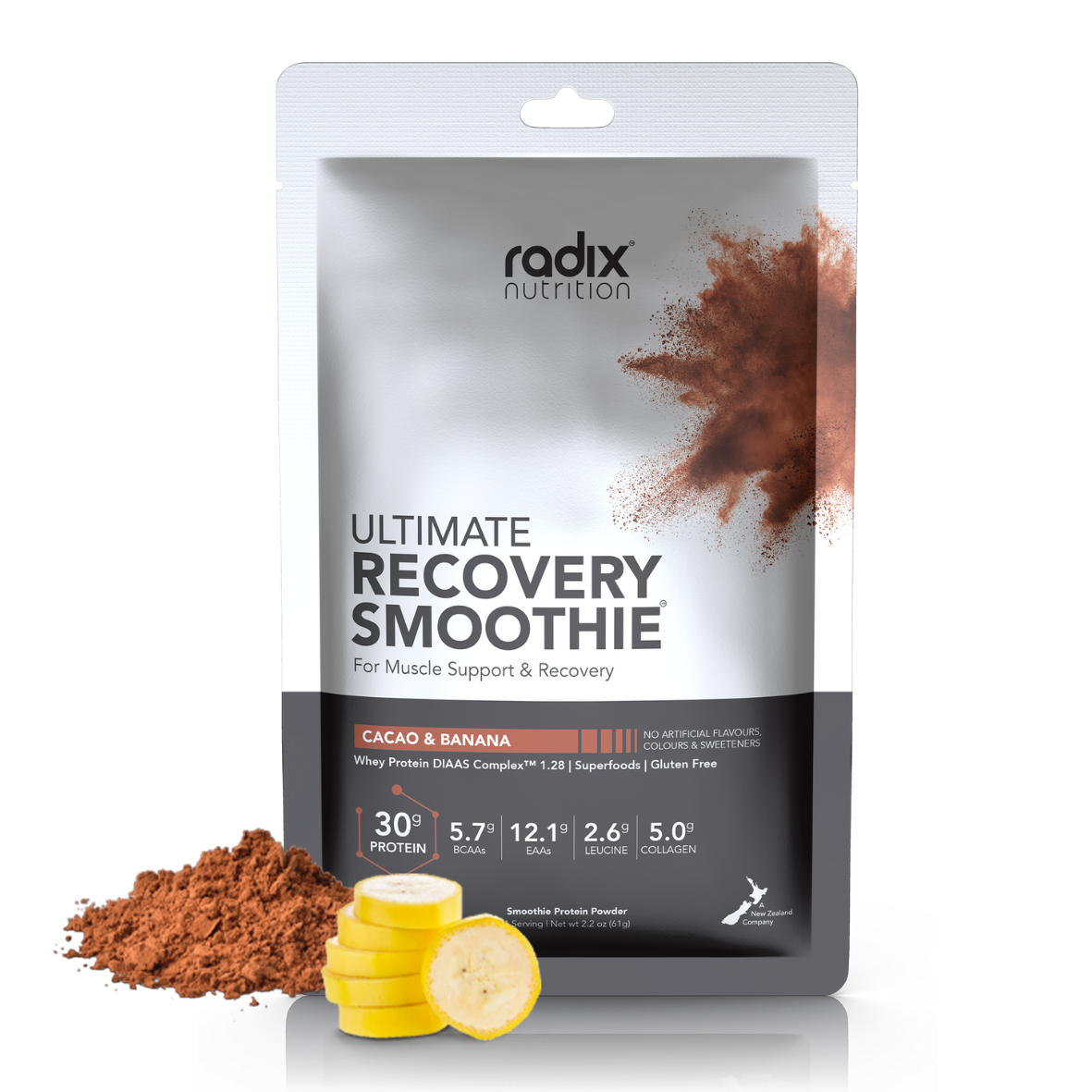 Radix Nutrition - Recovery Smoothie V2 | Whey Based - Cacao & Banana