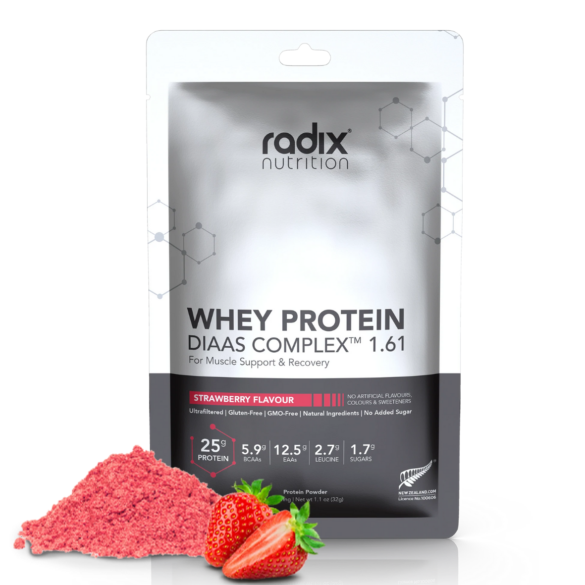 Radix Nutrition - Whey Protein DIAAS Complex™ 1.61 - Strawberry