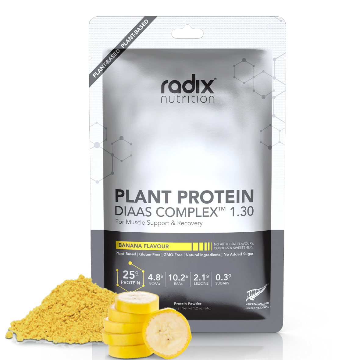 Radix Nutrition Plant Protein DIAAS Complex 1.30 Banana
