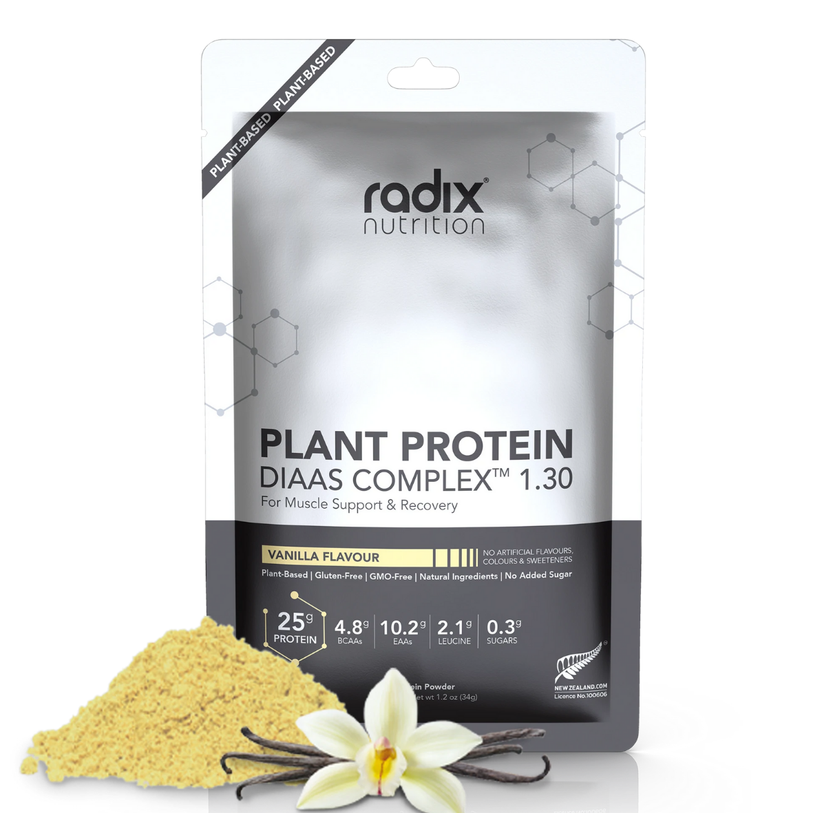 Raid Nutrition Vanilla Plant Protein DIAAS 1.30