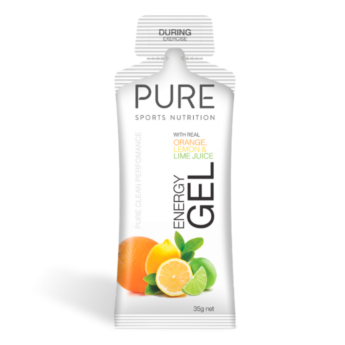 PURE Sports Nutrition Orange Lemon Lime Energy Gel