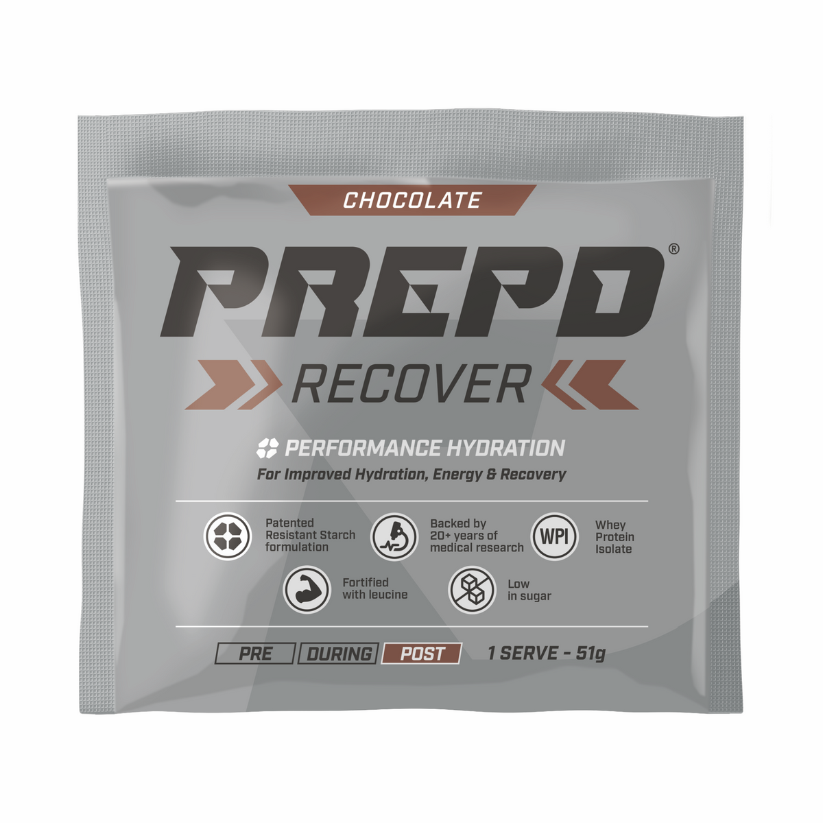 PREPD Hydration Recover Chocolate Powder