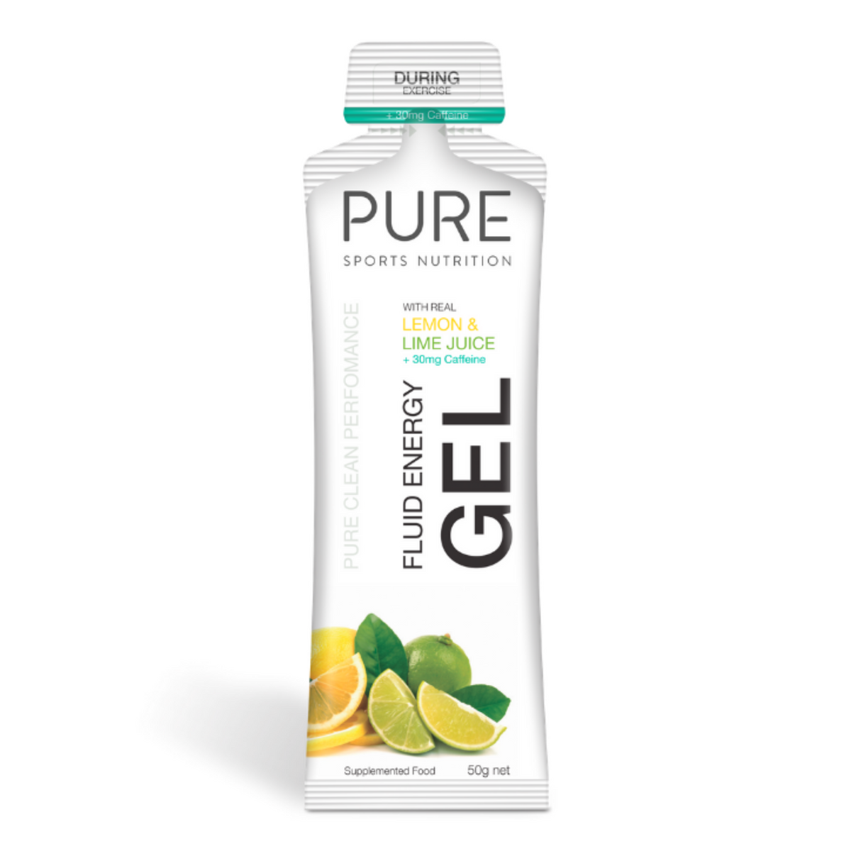PURE Sports Nutrition Lemon Lime Fluid Energy Gel