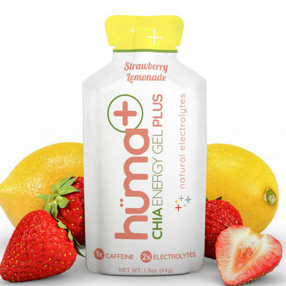 Huma Gel - Plus - Strawberry Lemonade (with caffeine) 44g