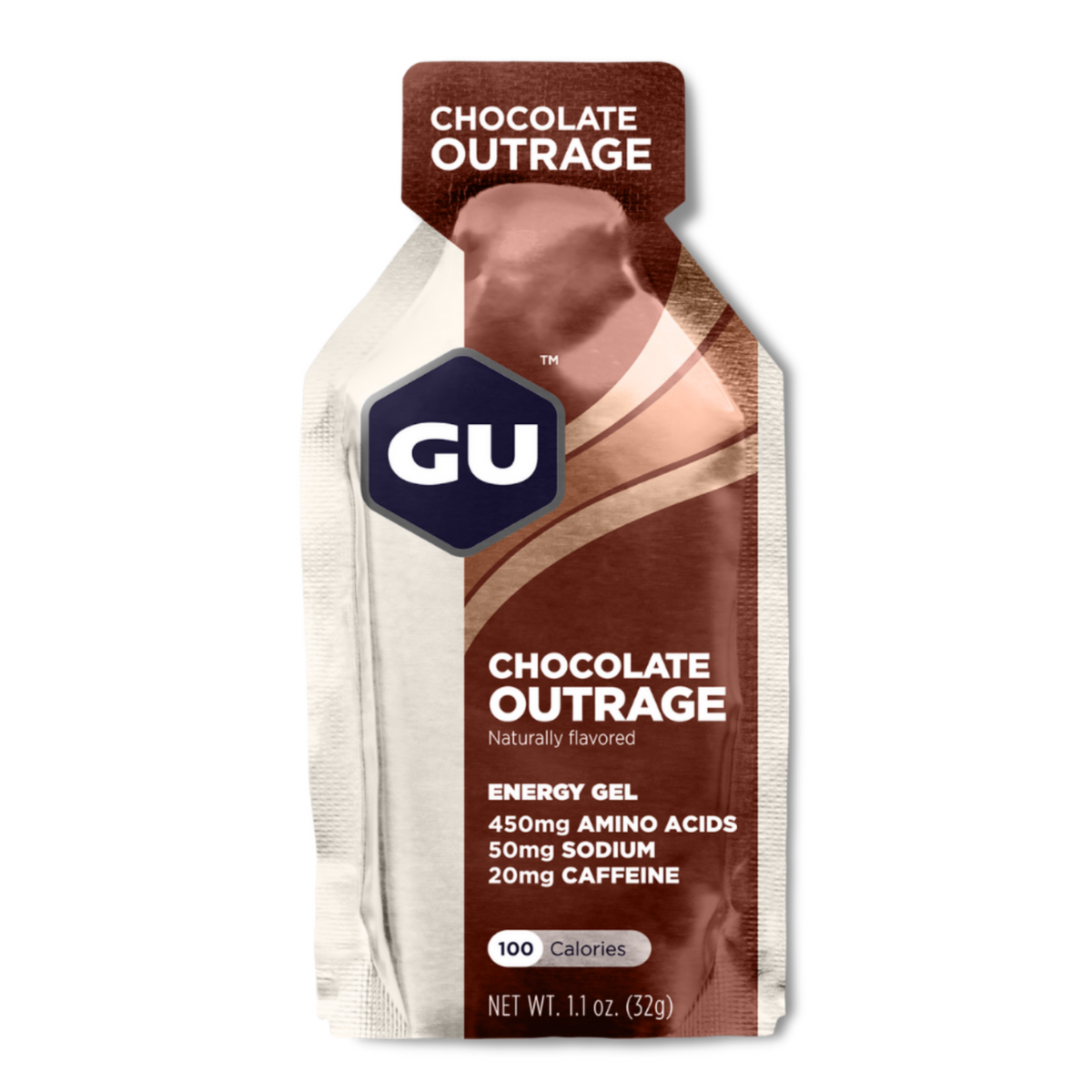 GU Energy Chocolate Outrage Energy Gel