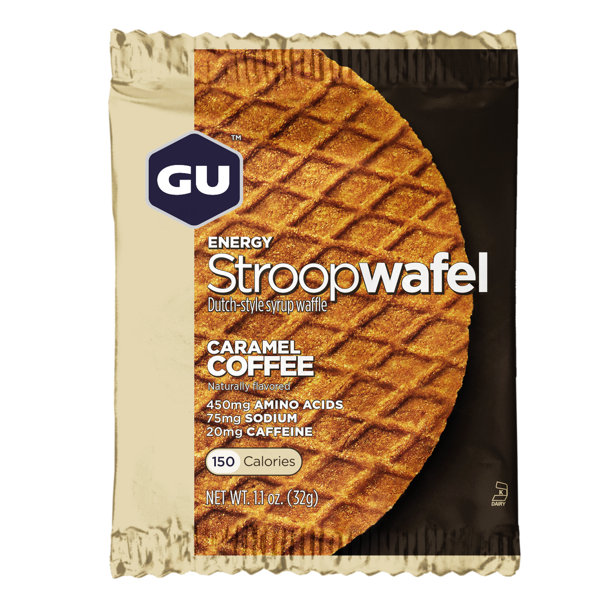GU Energy - Stroopwafel - Caramel Coffee (with caffeine)