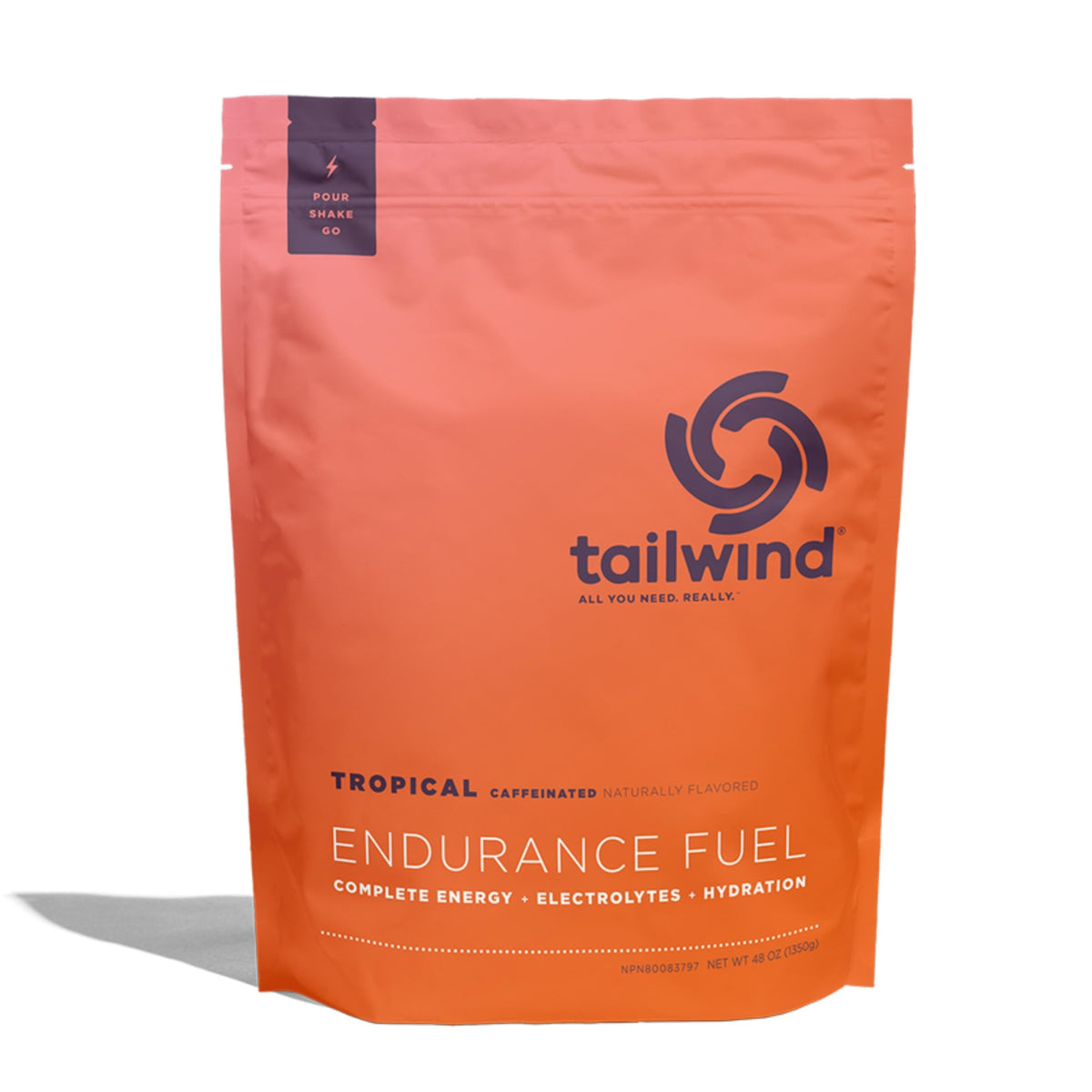 Tailwind Nutrition Caffeinated Endurance Fuel Tropical 