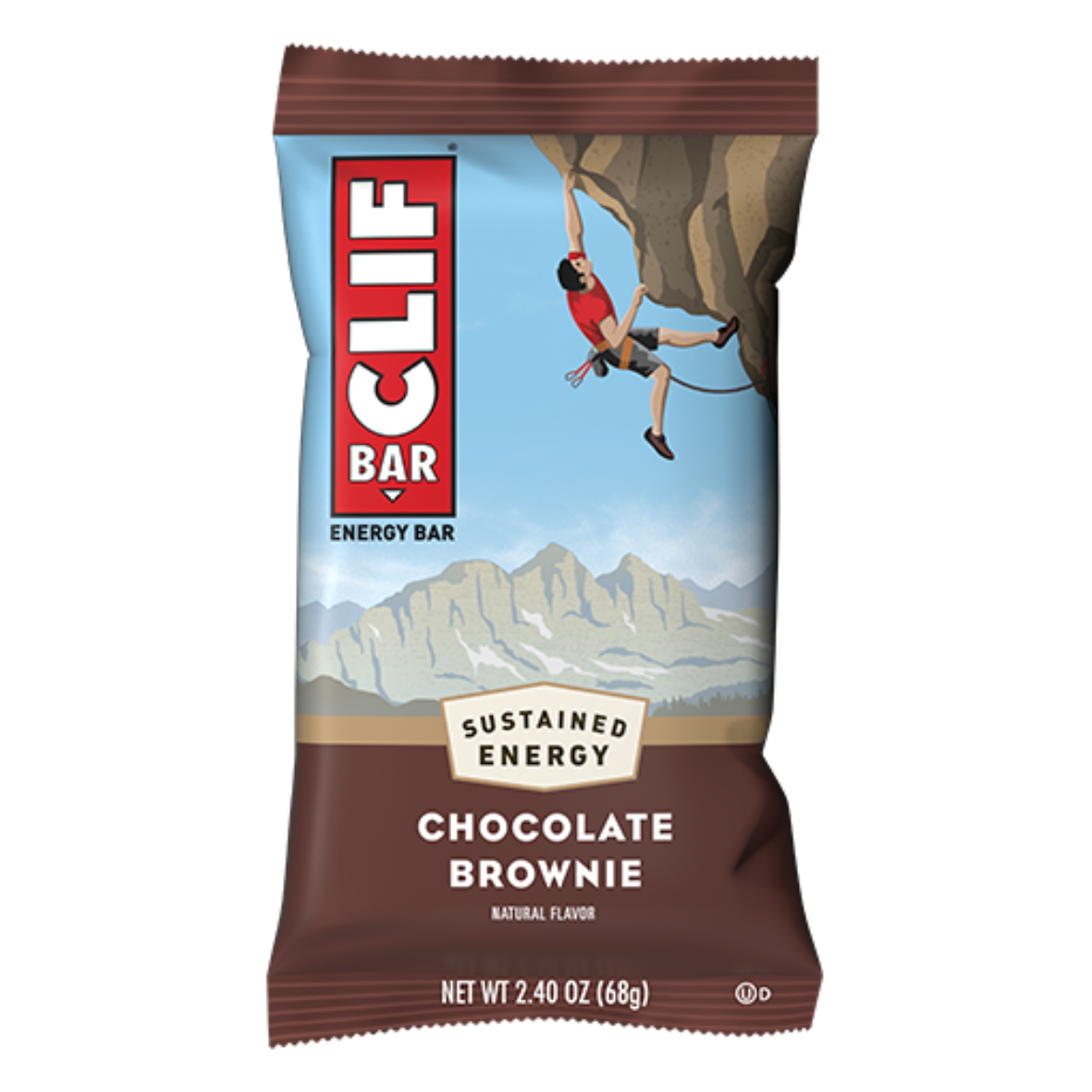 Clif Bar - Energy Bars - Chocolate Brownie 68g