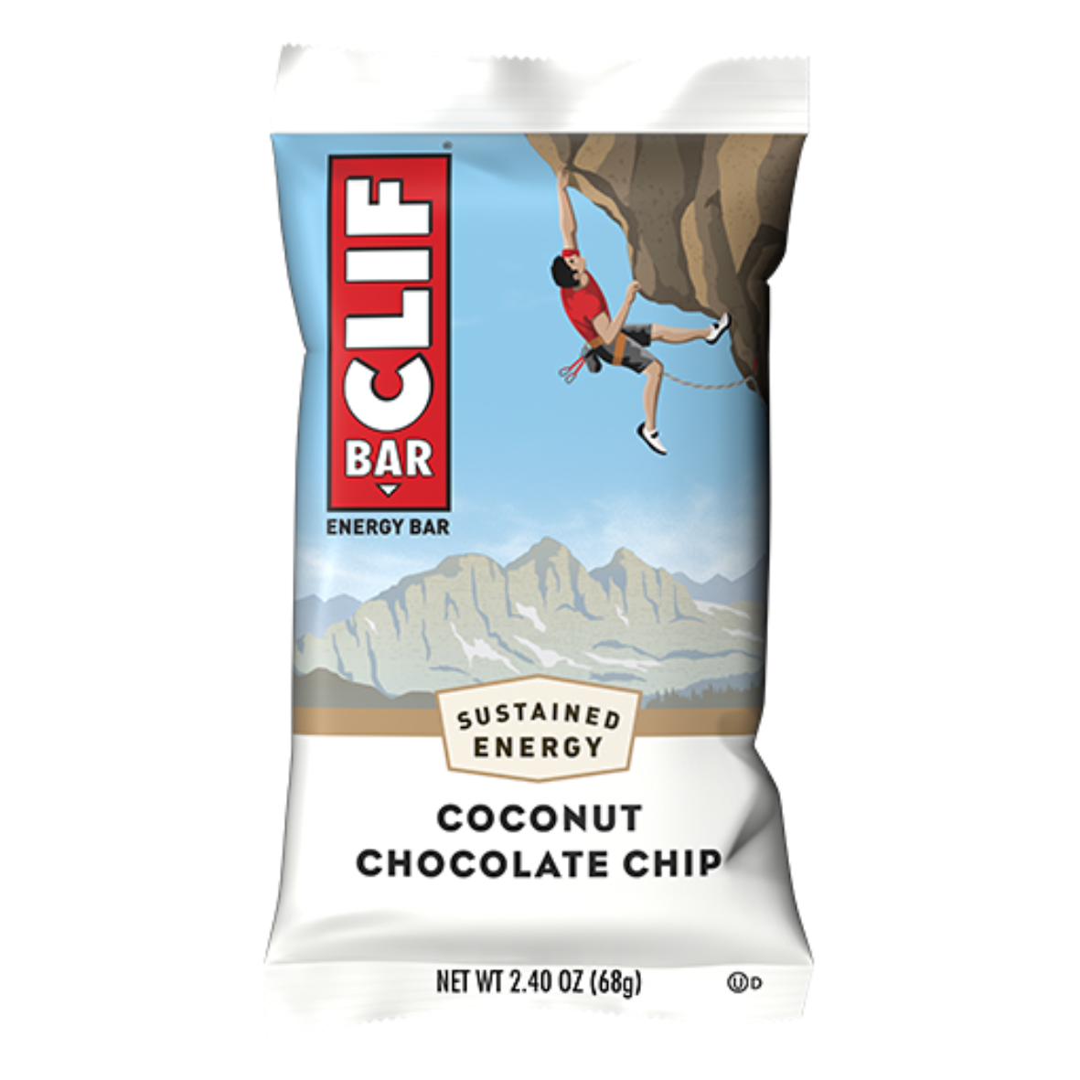 Clif Bar - Energy Bars - Coconut Chocolate Chip 68g