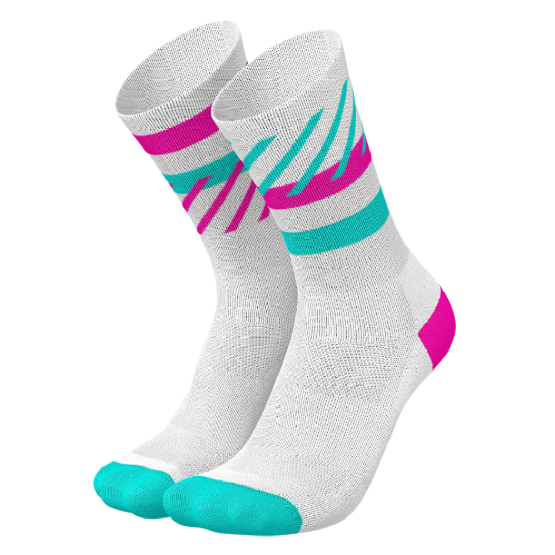 Incylence - Running Disrupts Long Sock - Pink Cyan