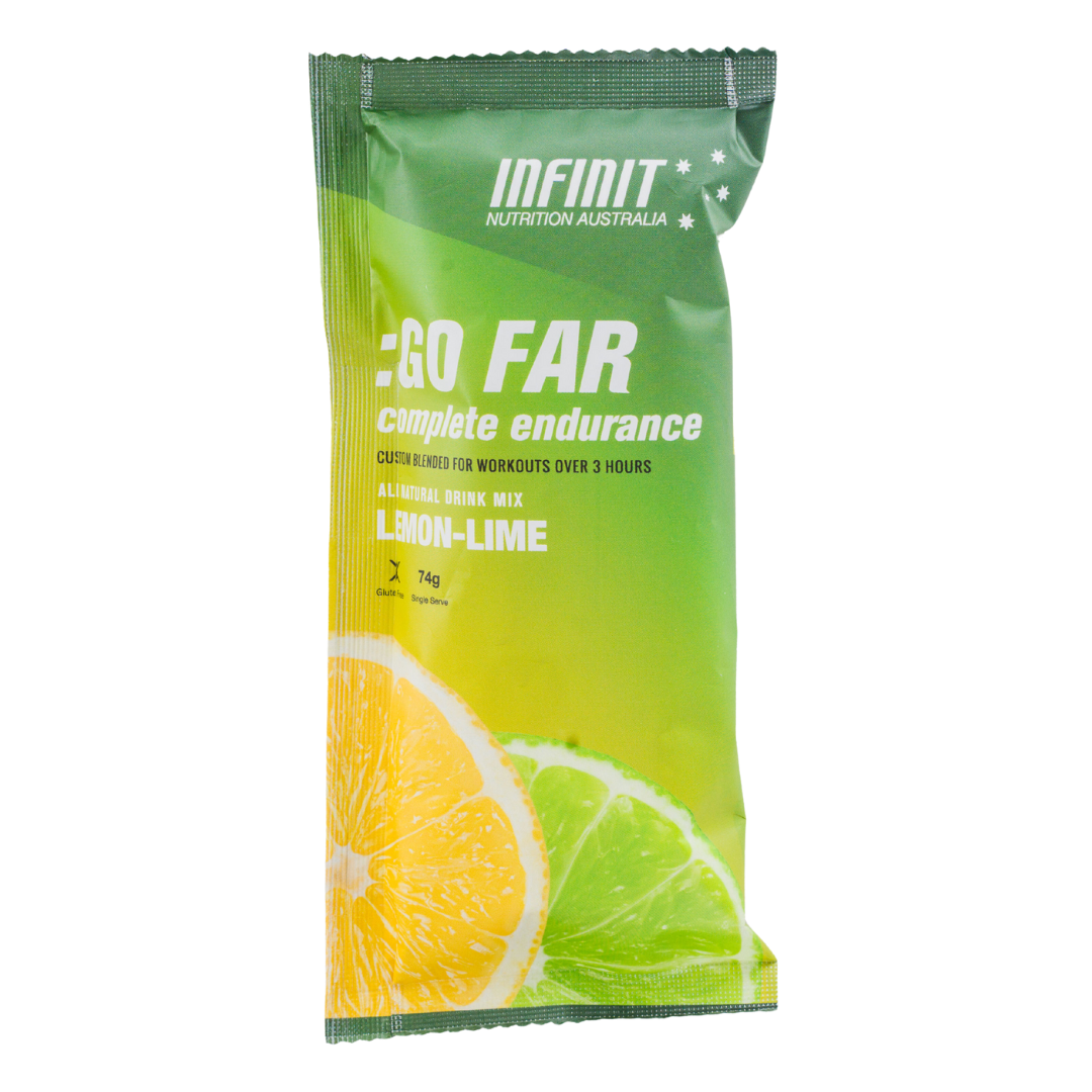 Infinit Nutrition - Go Far - Lemon Lime - Single Serve (74g)