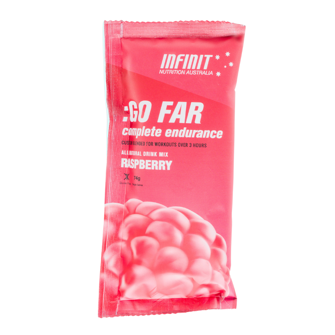 Infinit Nutrition - Go Far - Raspberry - Single Serve (74g)