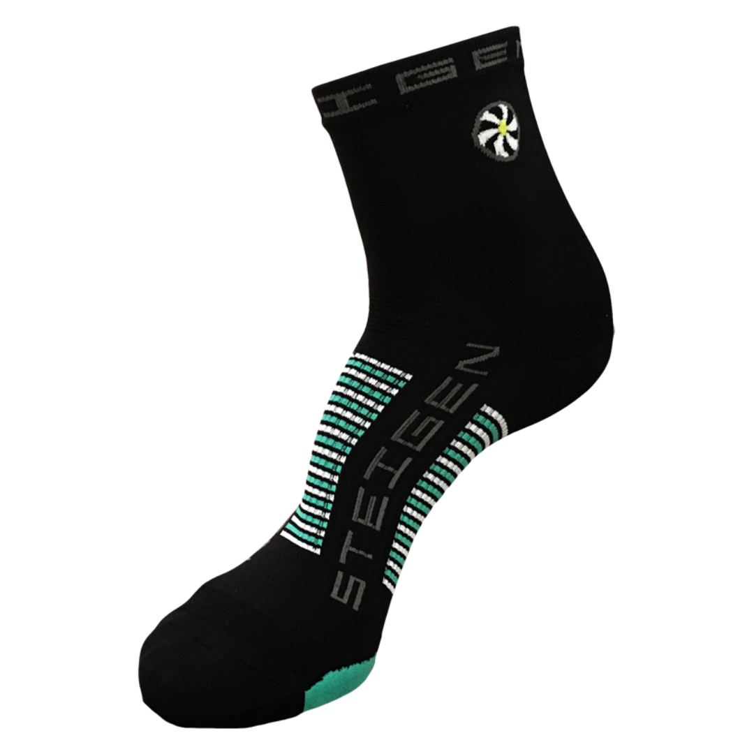Steigen - Half Length Running Socks - Black