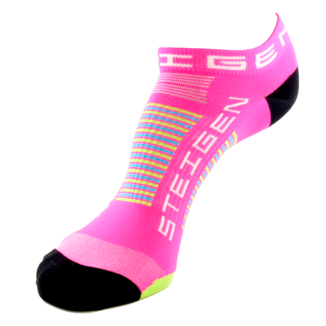 Steigen - Zero Length Running Socks - Pink Tutti Frutti