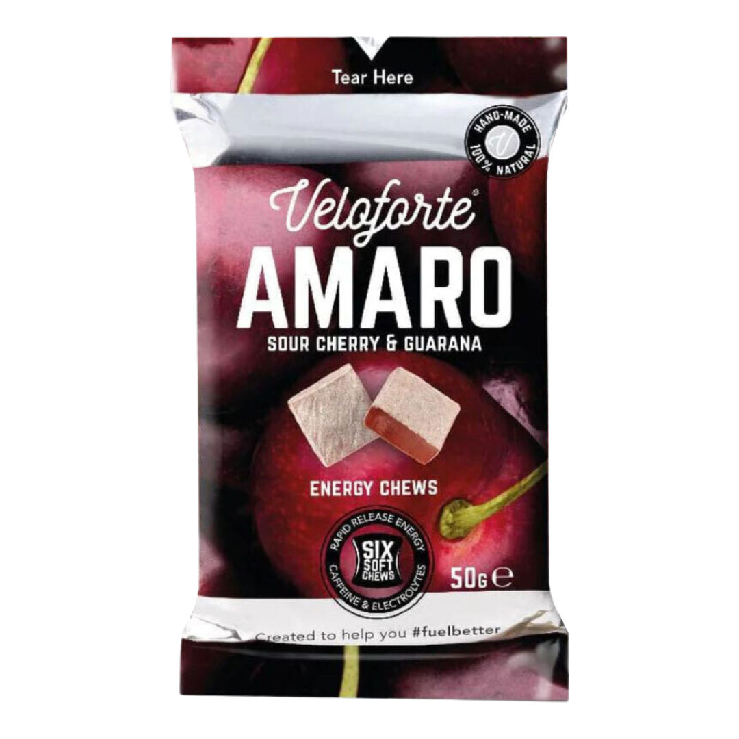 Veloforte - Energy Chews - Amaro (Sour Cherry & Guarana)