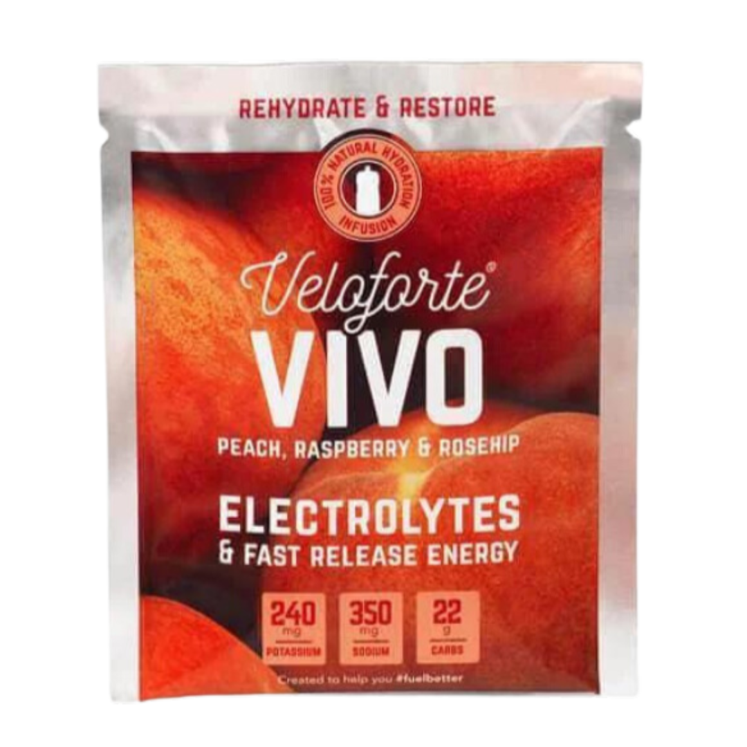 Veloforte - Vivo (Peach, Raspberry & Rosehip) - Electrolyte Powder